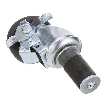 Allpoints Swivel Stm Castr W/Brk 3 W  1-1/2 Od Tubing 262401